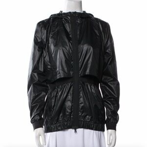 Adidas by Stella McCartney Shiny Black Utility Jacket